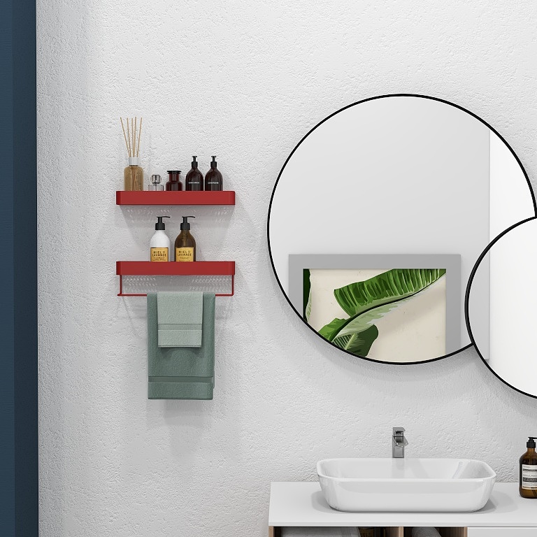 AURA BATHROOM SHELF – SET OF 2 – Nestt